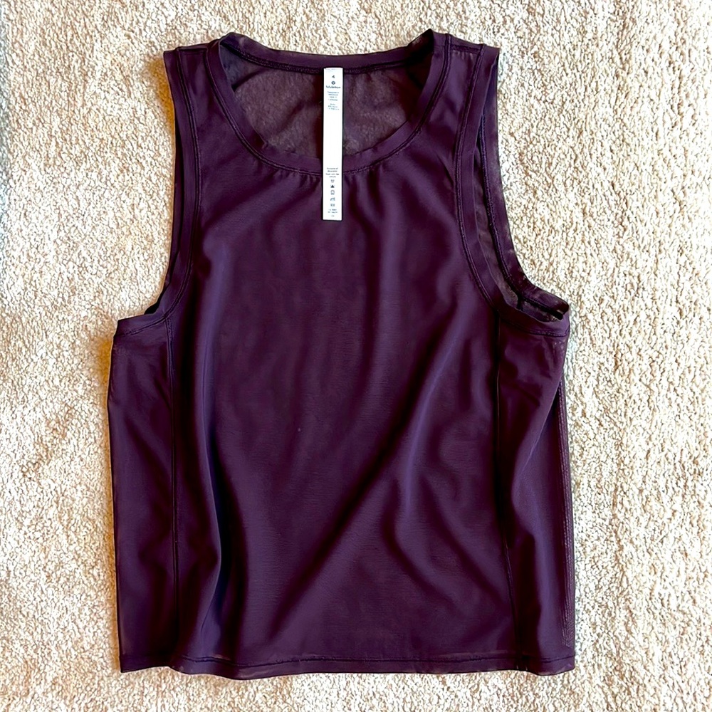 Lululemon Mesh Workout Tank